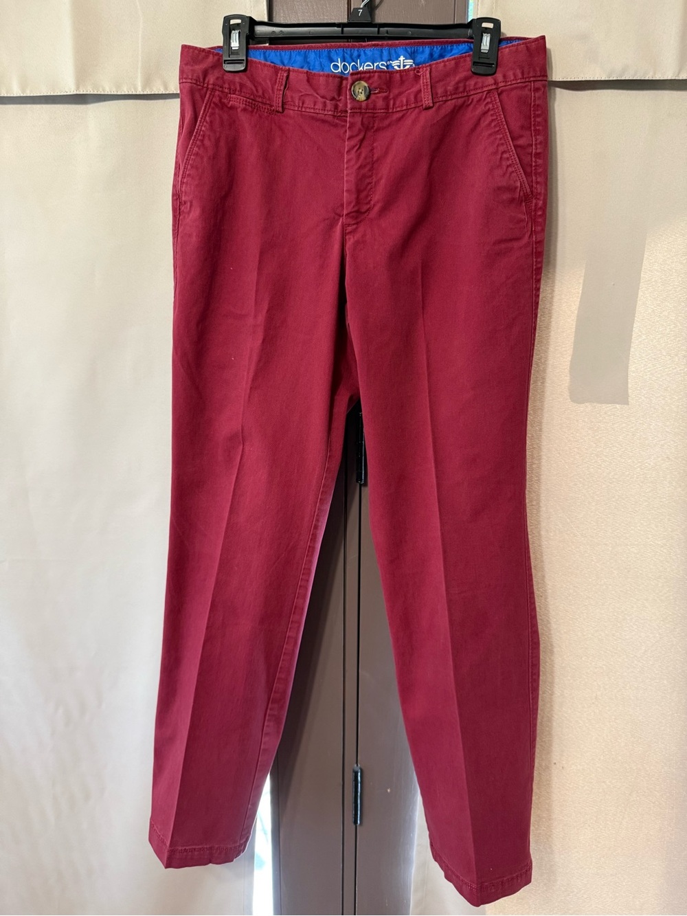 Dockers Women’s  Burgundy Chino Pants